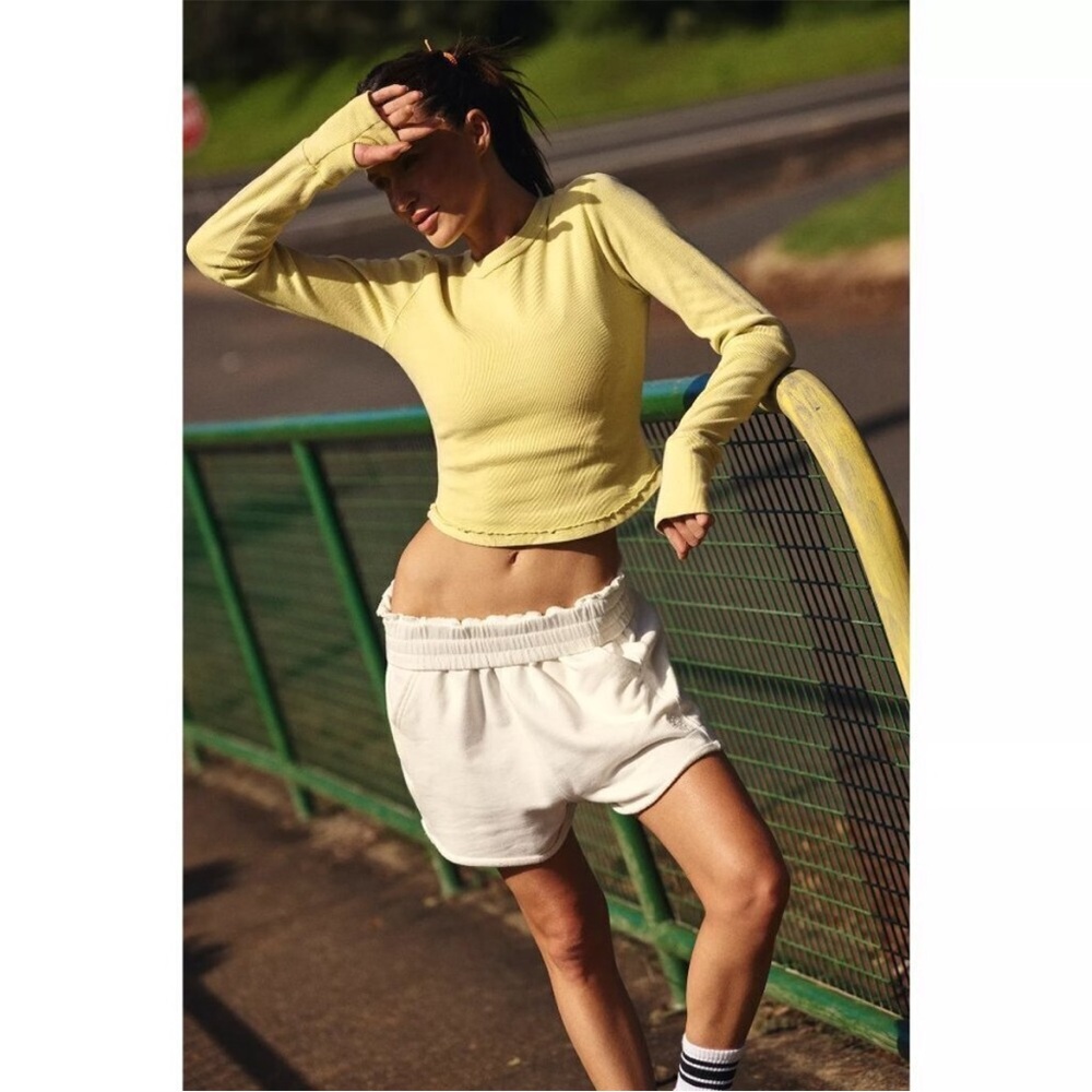 FP Movement All Star Shorts XS White